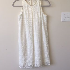 Speechless White Lace Dress